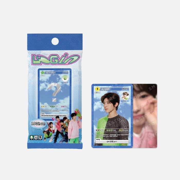 NCT WISH ASIA TOUR 'LOG in\' RANDOM TRADING CARD [ LOG in ver. ]