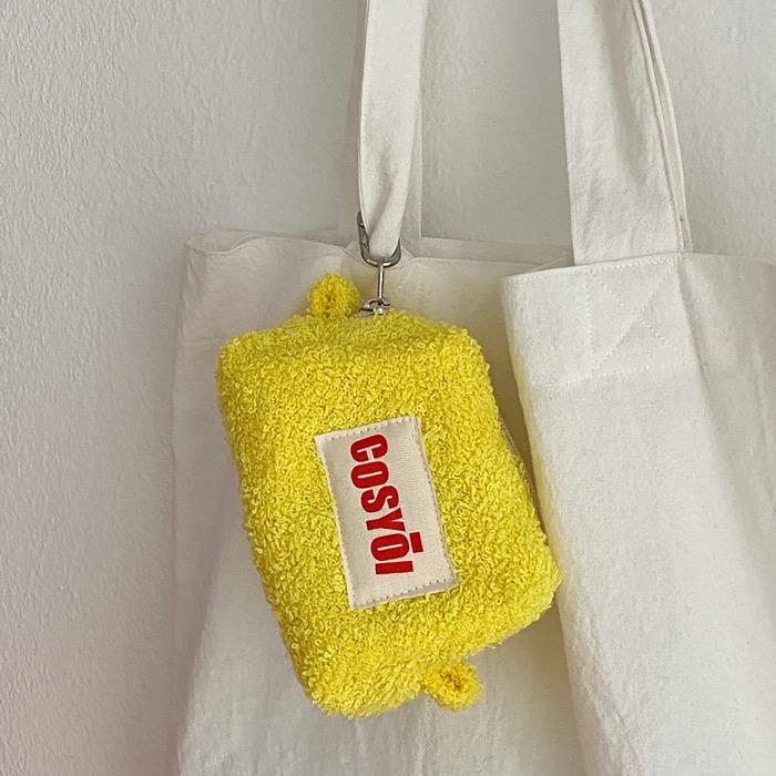 TERRY MINI POUCH LEMON