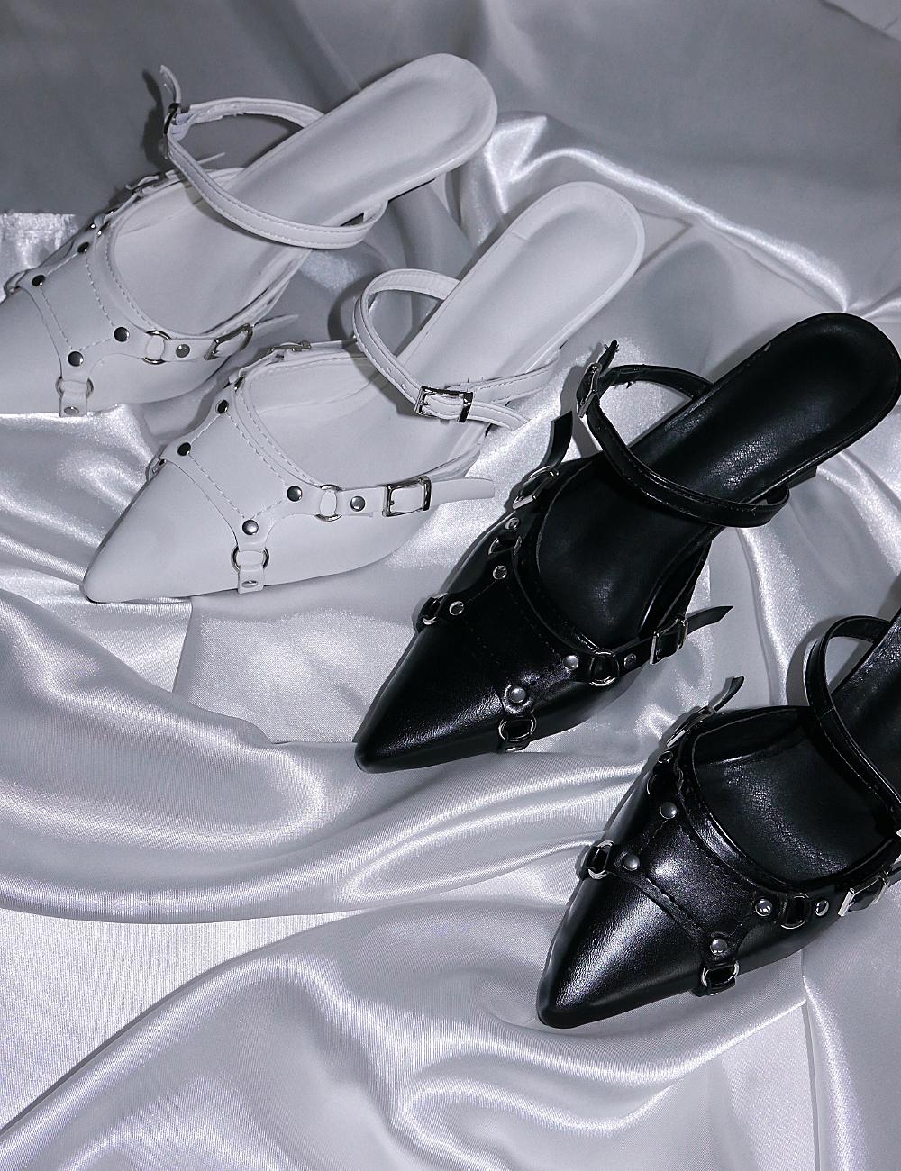 위위미유 CHIC Y2K SLING BACK / 시크 Y2K 슬링백