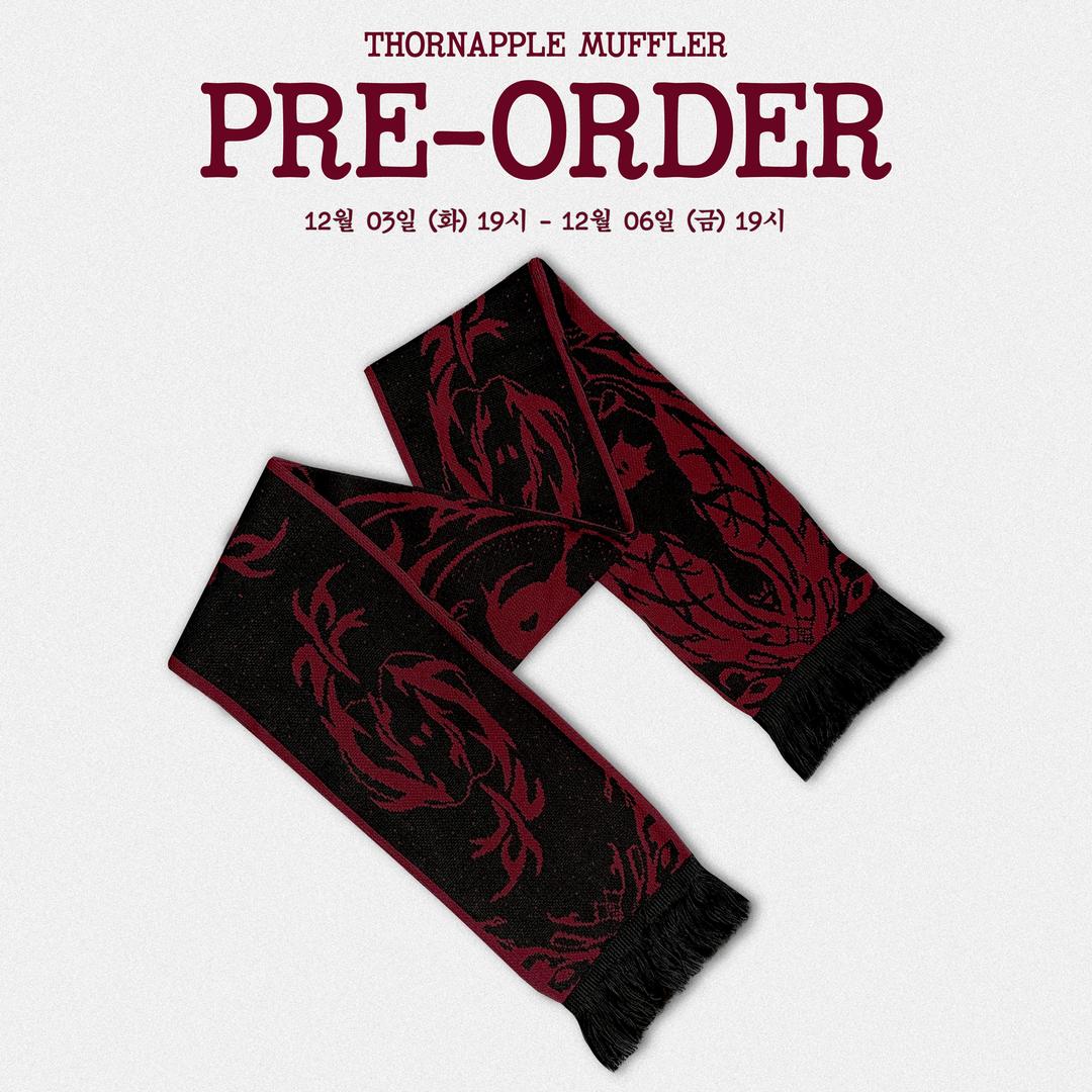 [PRE-ORDER] 쏜애플 머플러ㅣTHORNAPPLE MUFFLER