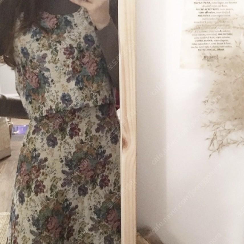 아벡데플뢰르 미미부티크 로즈 투피스 m사이즈