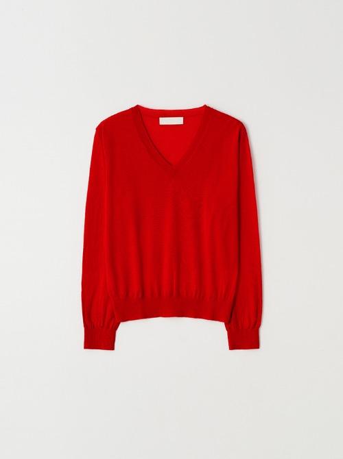 Page deep v-neck knit