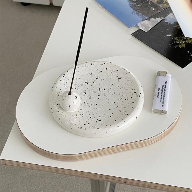 아더댄댓 핸드메이드 인센스 홀더 팔로산토 홀더 받침대 향꽂이 나그참파 향받침대 내열