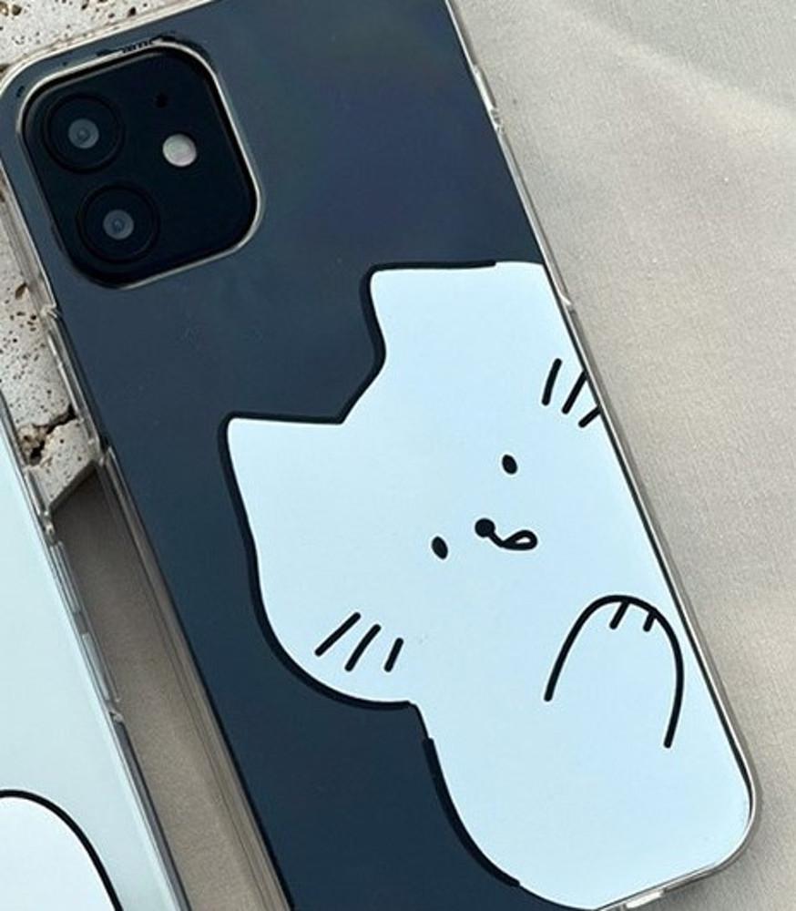 아이폰14 고양이 젤리케이스