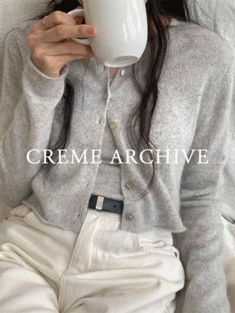 이런 상품 어때요? [CRÈME ARCHIVE] 엘리엇 라쿤 가디건