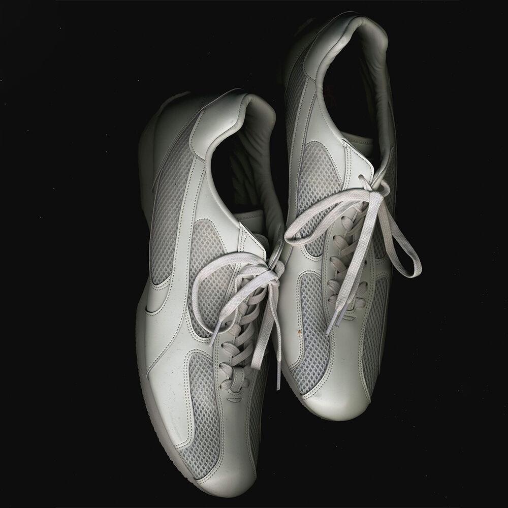 [Lab Series] 스파이더 레더 스니커즈 화이트