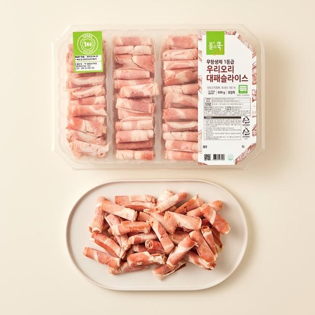 무항생제1등급 오리 대패슬라이스(600g)