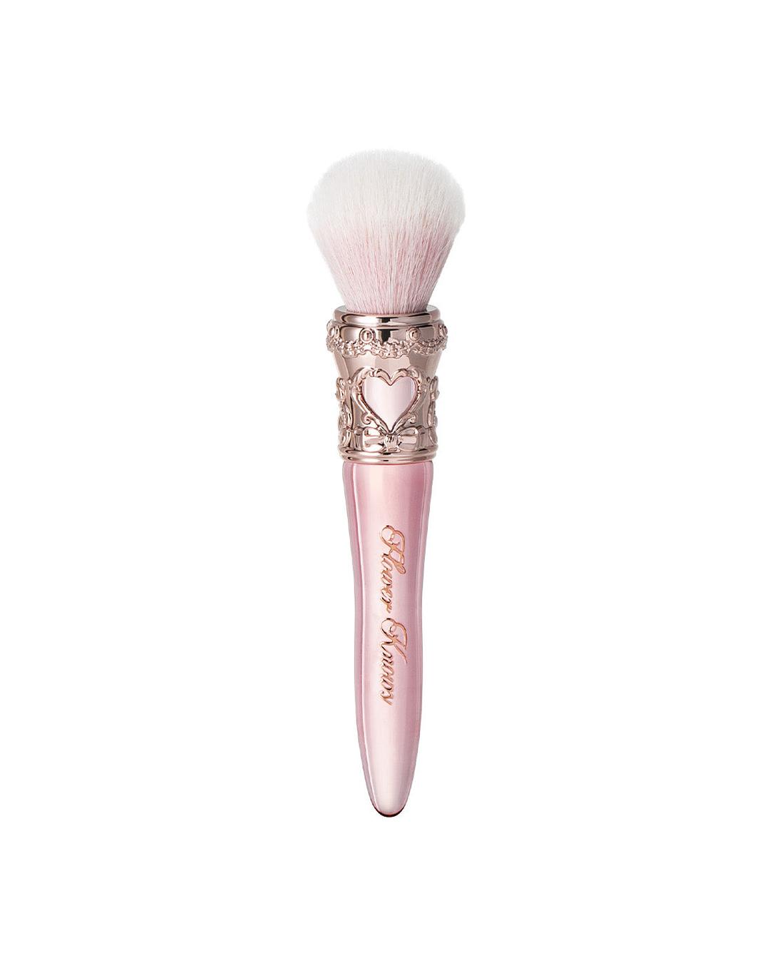 The Sweetie Bear Rounded Blush Brush - Strawberry Pink
