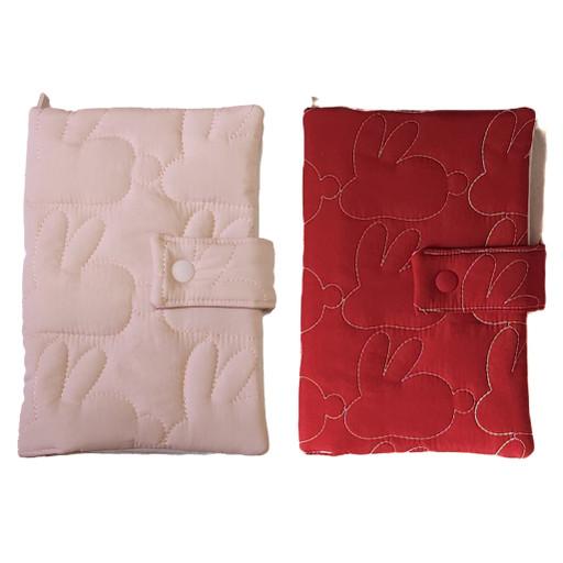 [소월리안]다이어리커버_레드/핑크래빗 A6/B6/A5