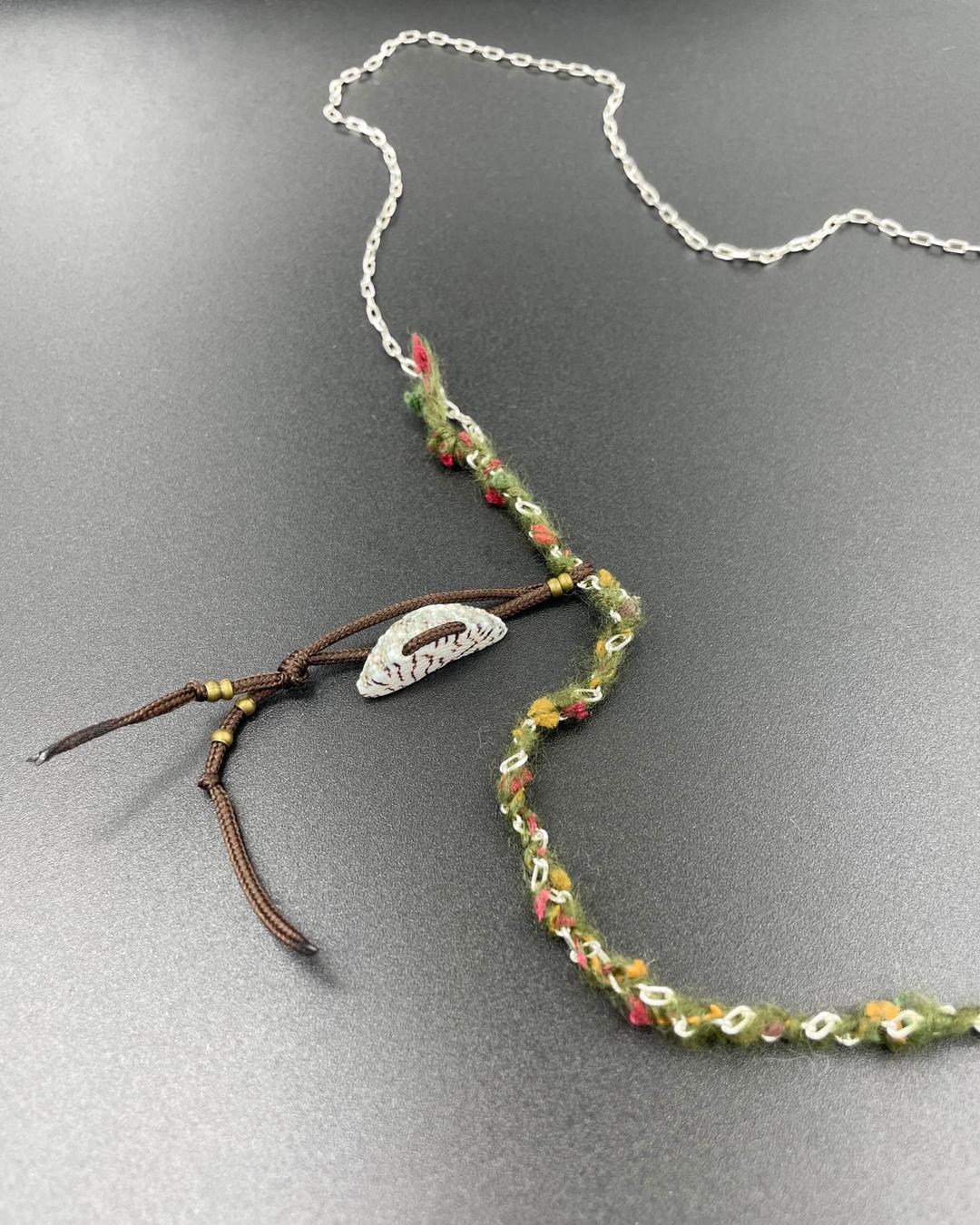 Walk in the forest necklace