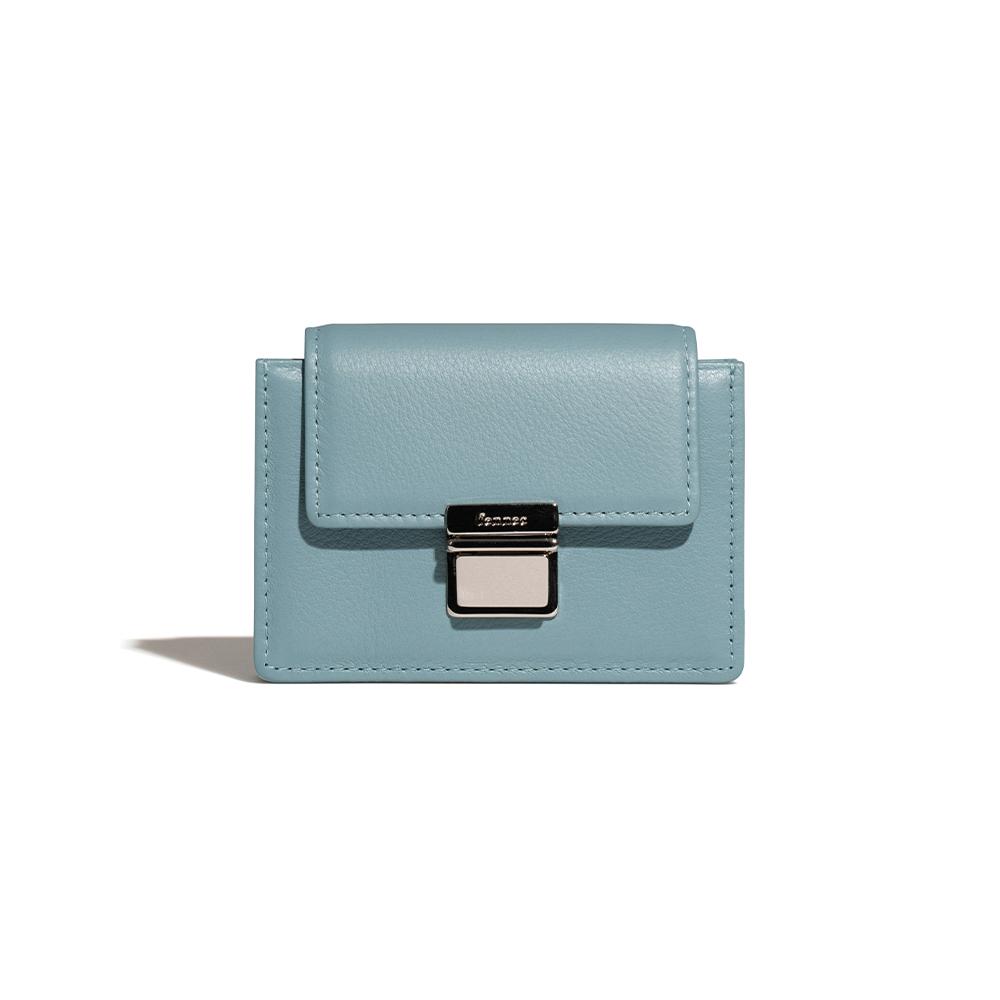 FENNEC PUSH ACCORDION POCKET PLUS - GRAYISH BLUE / 페넥 푸쉬 아코디언 포켓 플러스 그레이쉬 블루