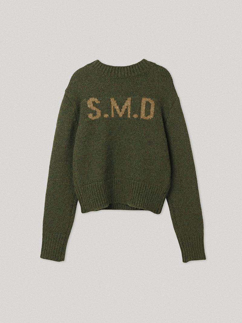 S.M.D V Neck Knit Khaki (3rd)