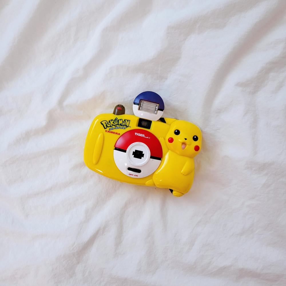 (미개봉) 90년대 빈티지 포켓몬스터 피카츄 필름 카메라
