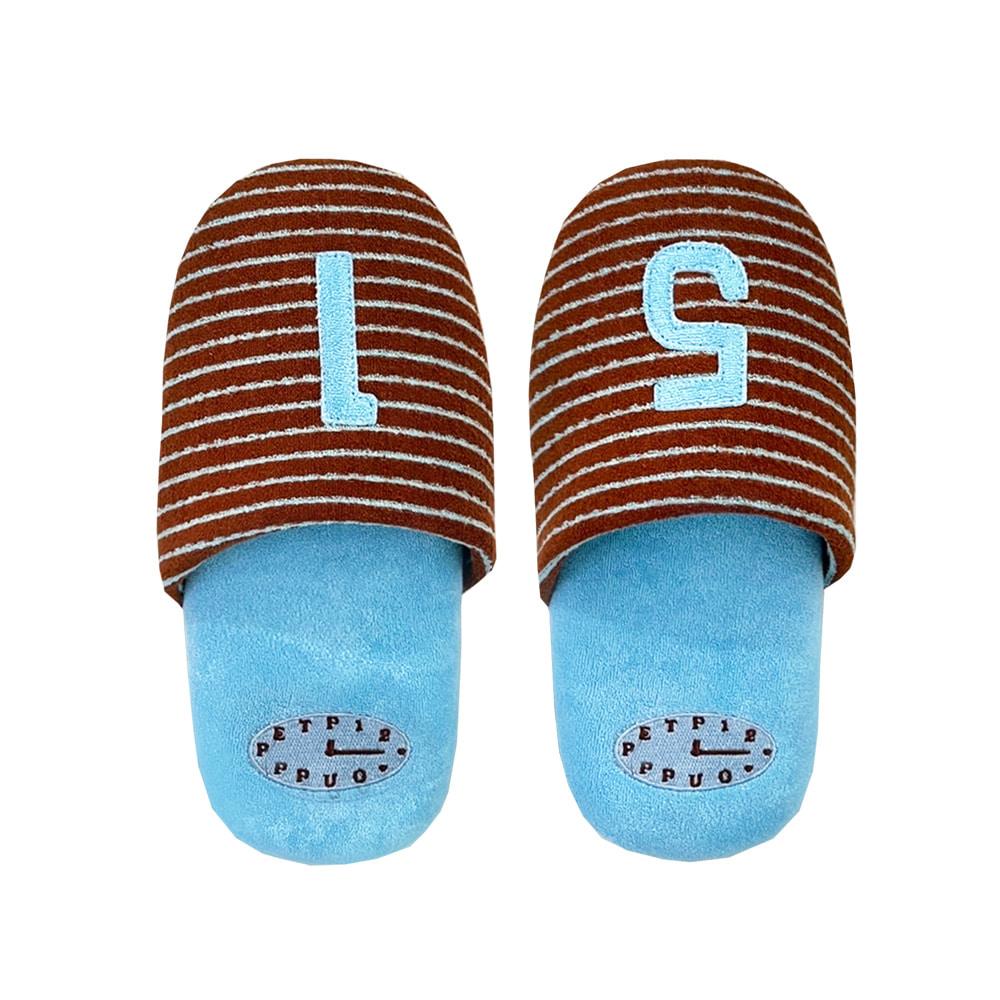 51 O’Clock Stripe Room Shoes