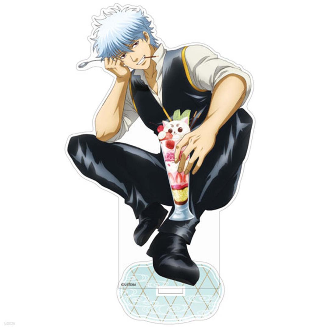 (예약도서) 銀魂 銀さん アクリルスタンド(大) -サボって食う糖分は格別-眞選組隊服Ver. - 예스24