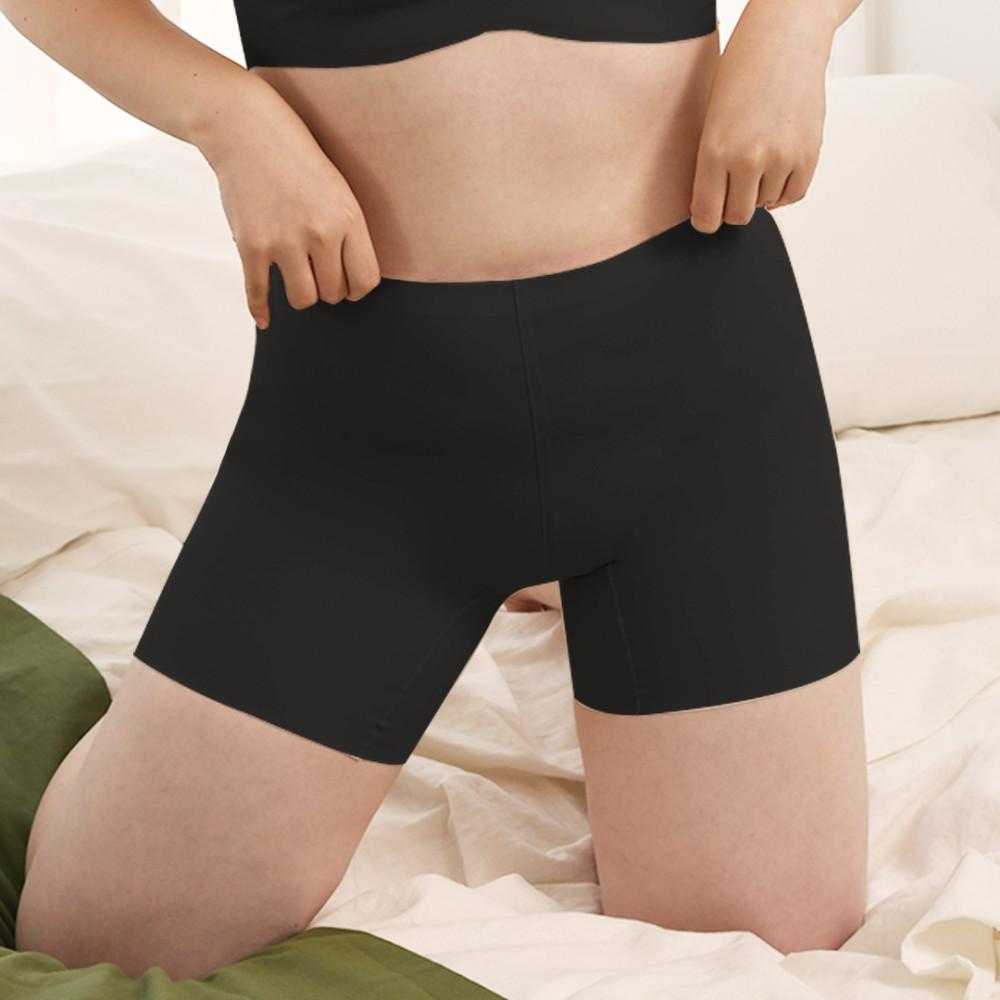 라이프롬 5부 속바지 여성 심리스 사각 드로즈 팬티