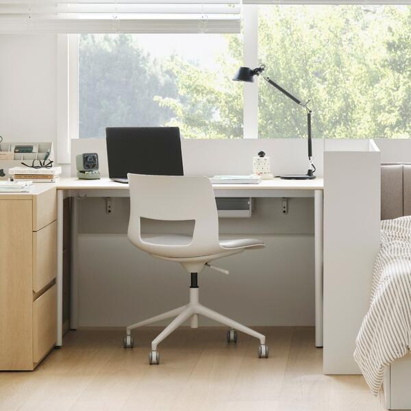 다리형책상 1200폭 (스크린형)