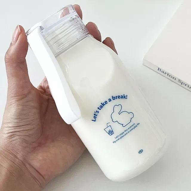 [자체제작] 투명 핸들 리유저블 미니 보틀 300ml (3type)