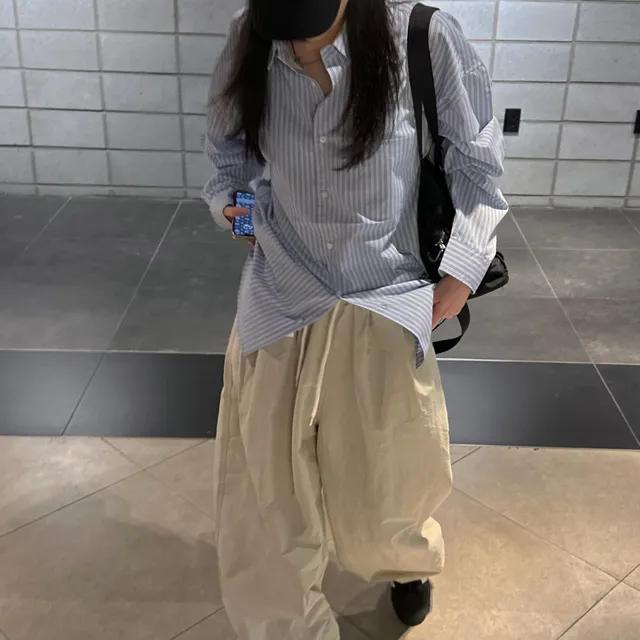 밴딩 바스락 벌룬 투웨이팬츠