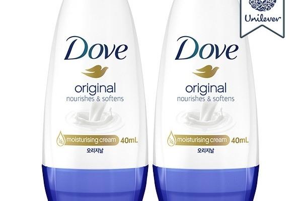 도브 데오드란트 롤온 오리지널 40ml 2개