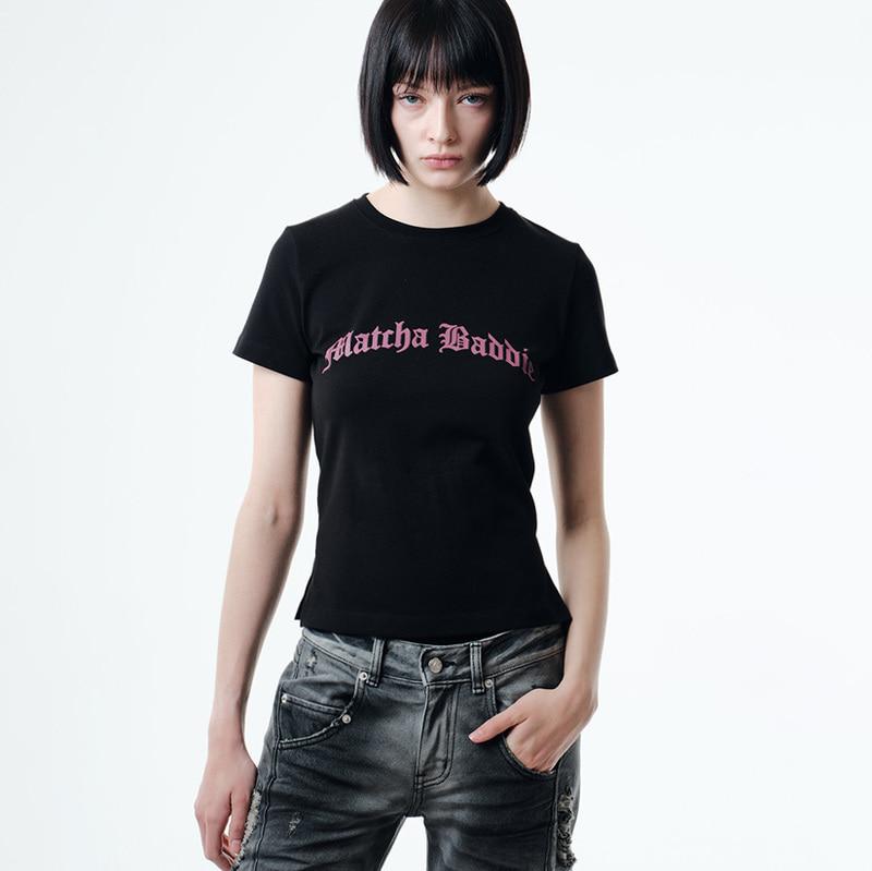 MATCHA BADDIE T (BLACK)