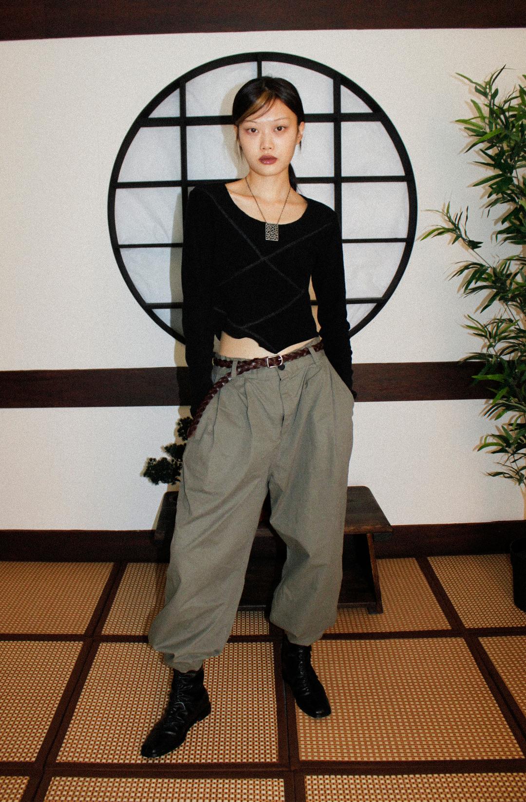 武陵桃源 벌룬 코튼 팬츠 (3 color) (UNISEX)