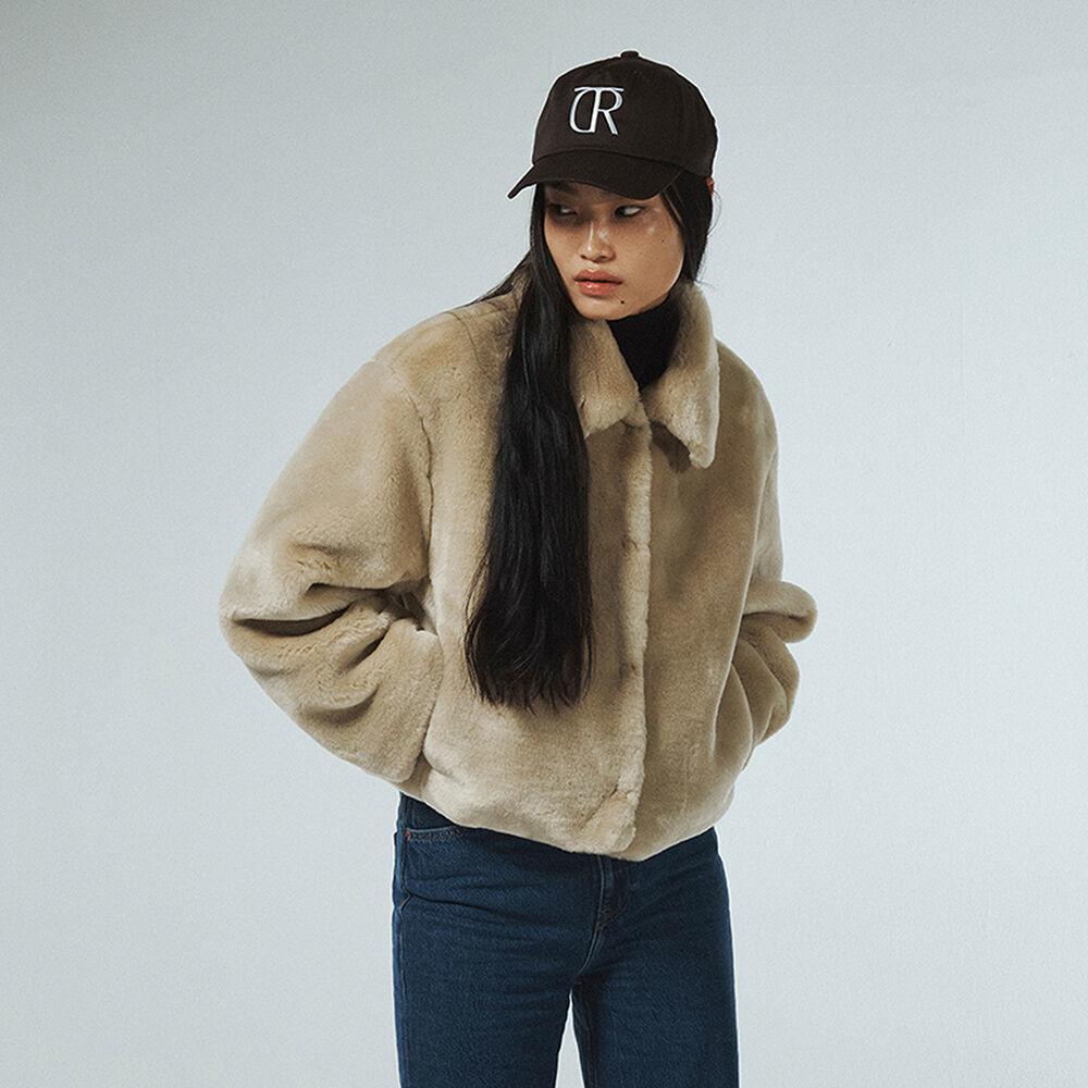 FUR CROP JACKET (4color)