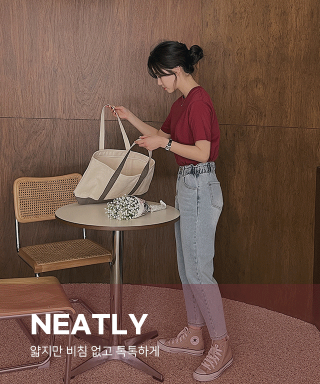 [당일발송][4장묶음]베이직 데일리 하프티셔츠 - 8color