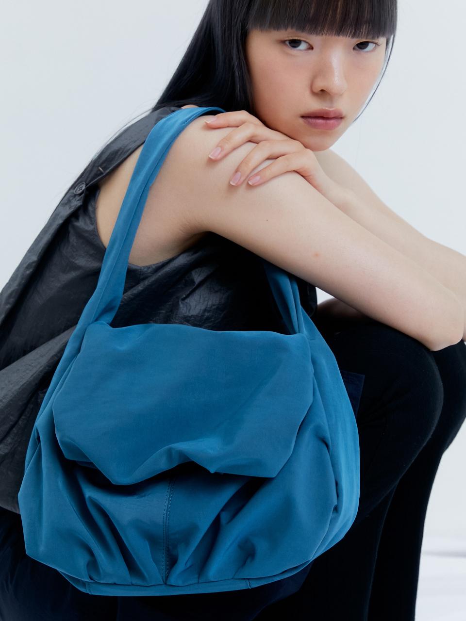 Blooming Hobo Bag_Deep Blue