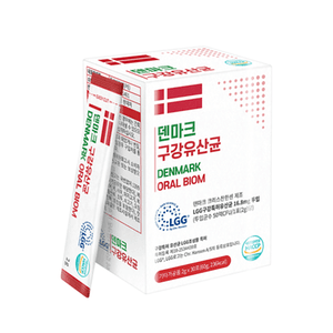 덴마크 구강유산균 2g x 30포(60g)