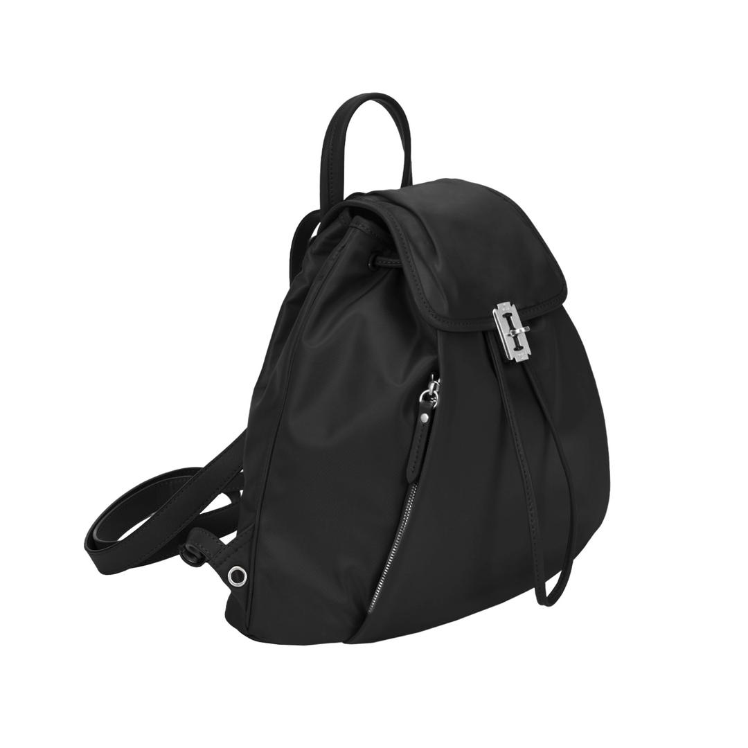 Hey Pintuck Backpack M (헤이 핀턱 백팩 미듐) Black