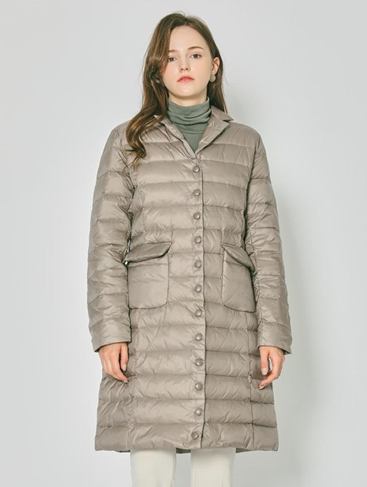 [25,000원 특가] 아웃포켓 버튼 롱 다운(VXBDOG1)