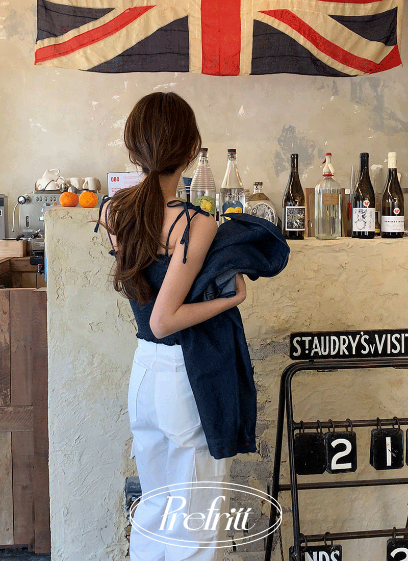 [PreFritt] viviane denim bustier