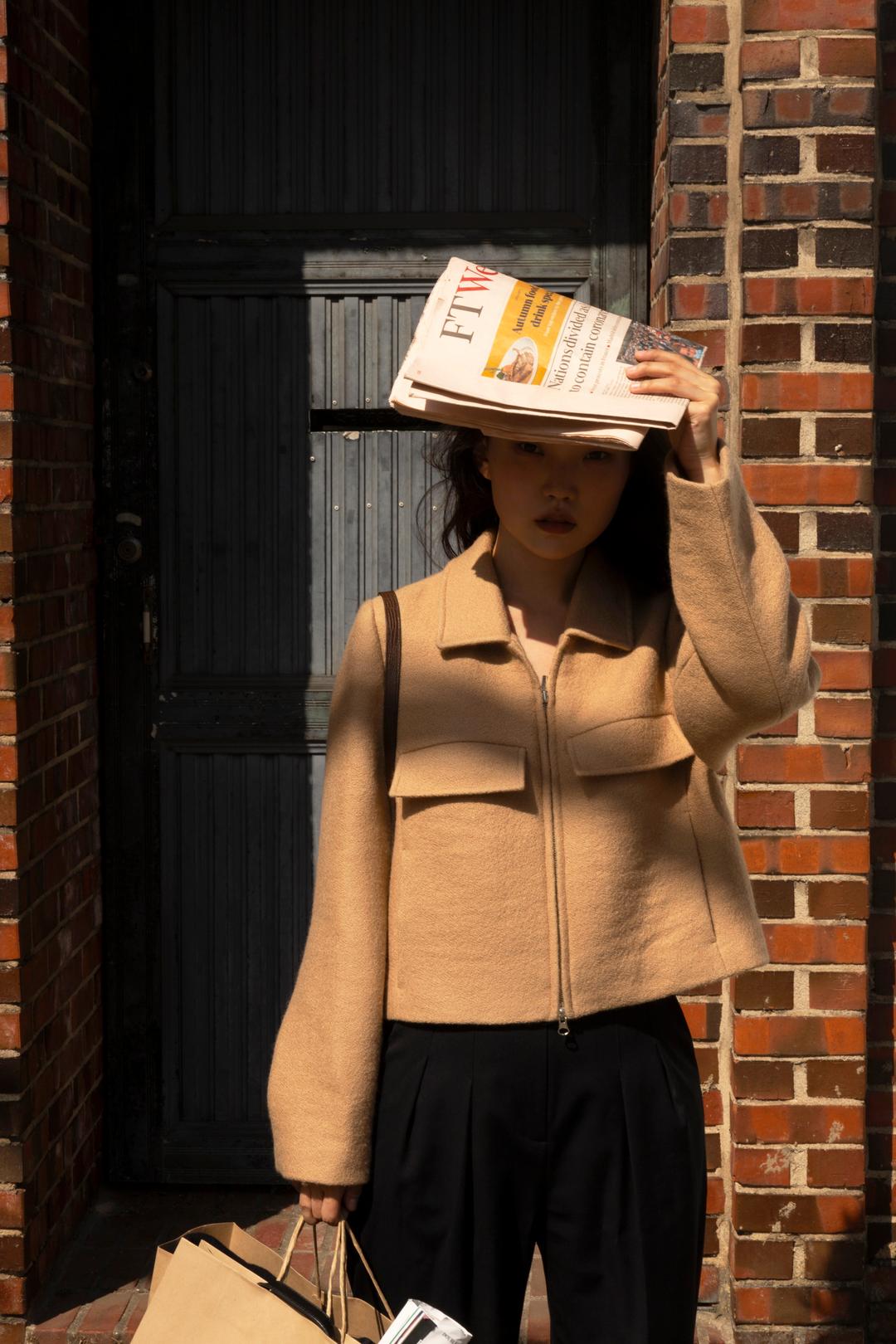 [3차𝐑𝐞𝐨𝐫𝐝𝐞𝐫]House JK(Beige) /Fabric from ITALY