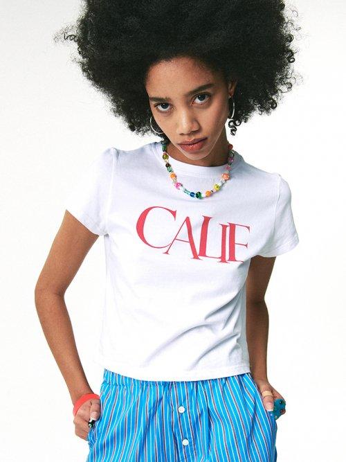CALIE ORGANIC TSHIRT WHITE