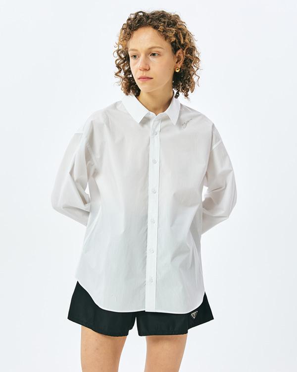 Overfit Boyfriend Shirt 화이트