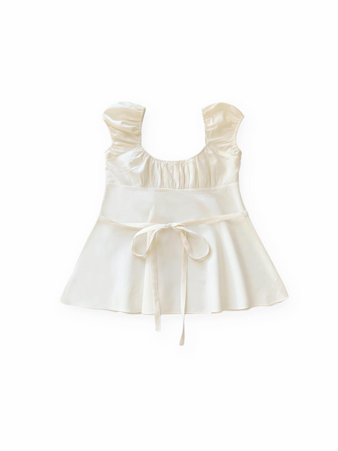 wave rosy blouse (lemon)