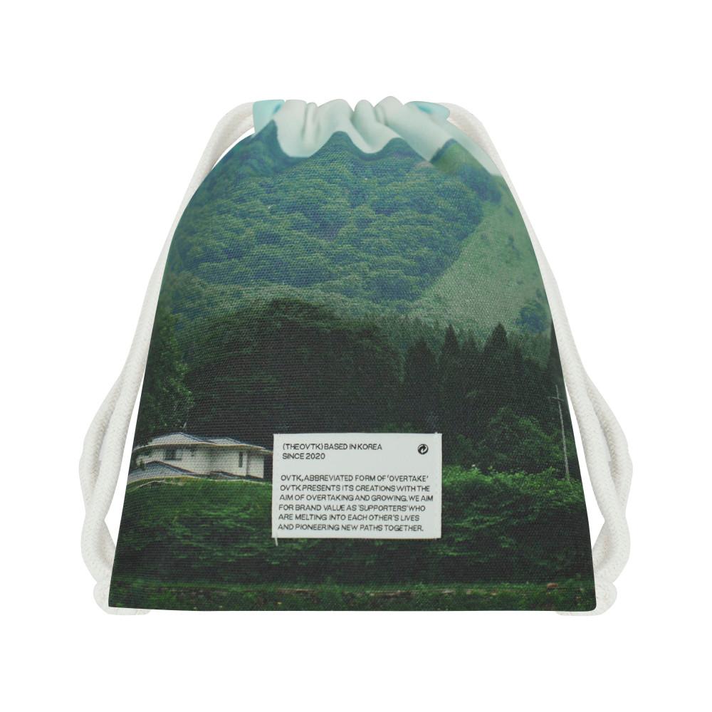 Printed Yufuin Pouch [Mountain]