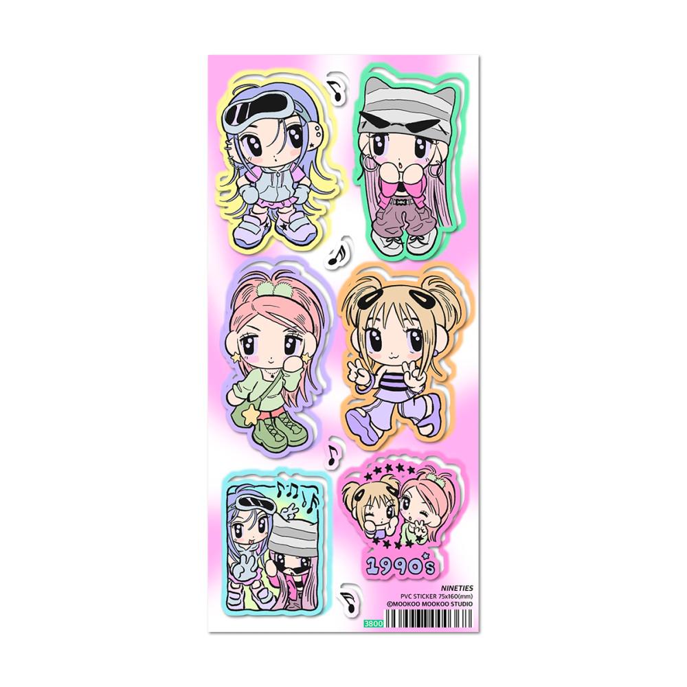 [무쿠무쿠 스튜디오] 나인티스 스티커