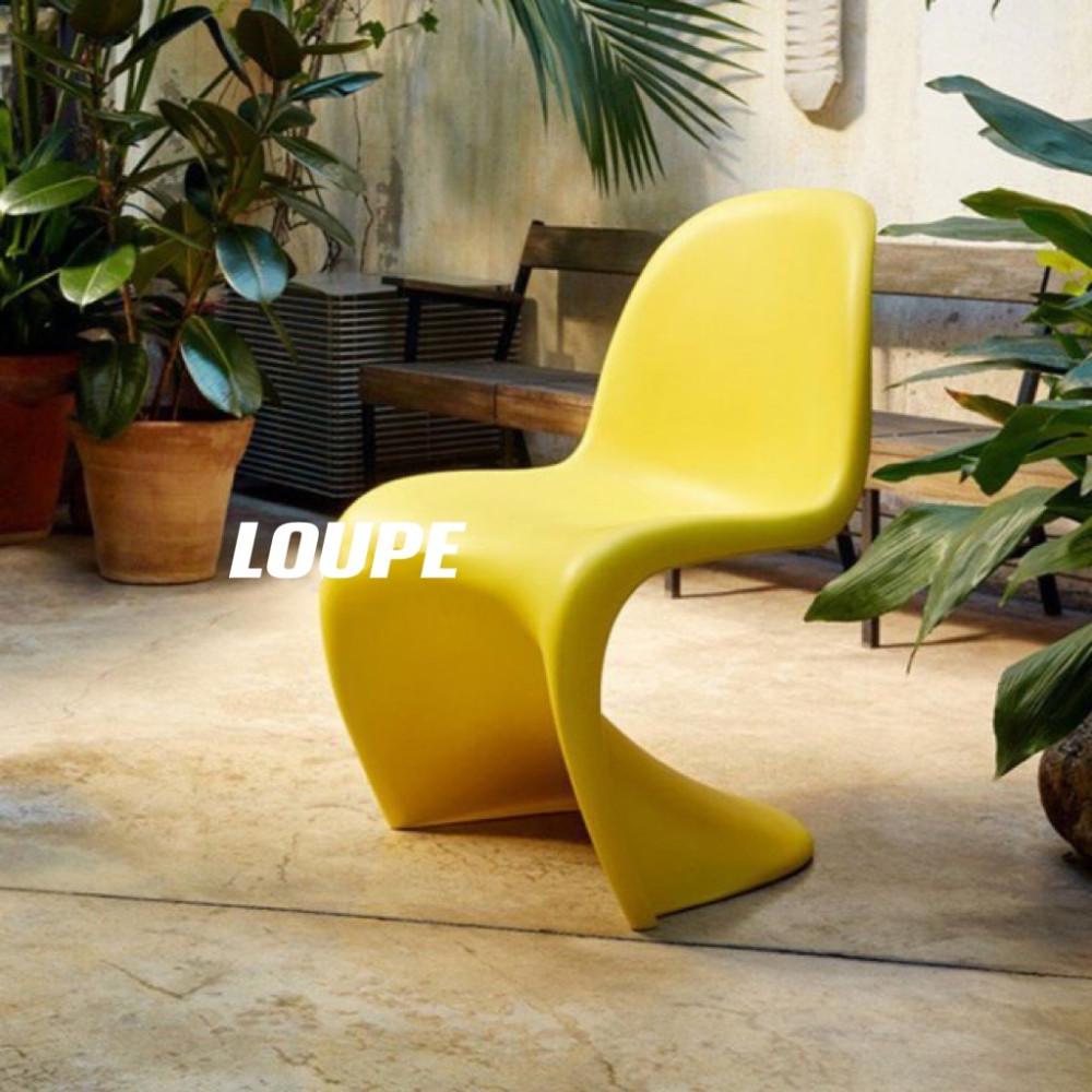 비트라 팬톤체어 원색 1인용 독서의자 편한식탁의자 5컬러