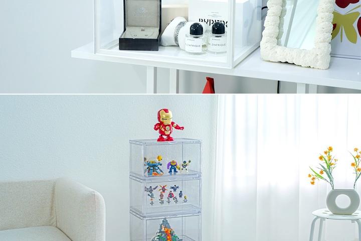 너드 아크릴 정리함 케이스 기본형/LED형 2colors