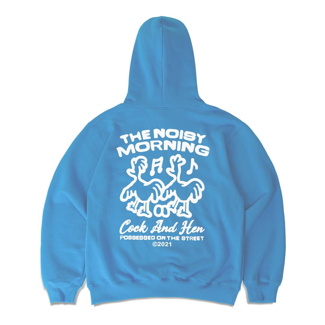 NOISY MORNING HOODIE (BLUE)