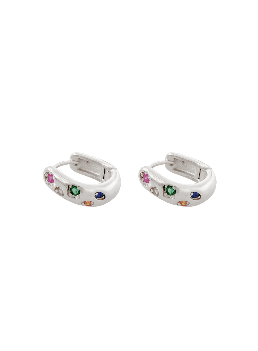 Rainbow earrings