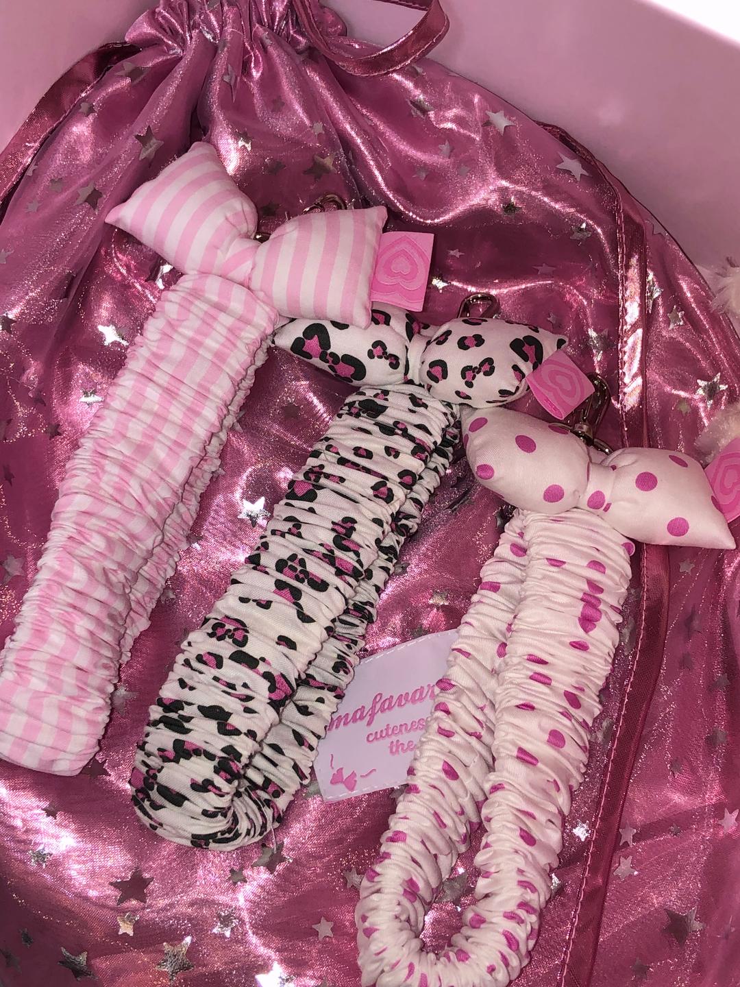 ribbon strap key chain (3 type)