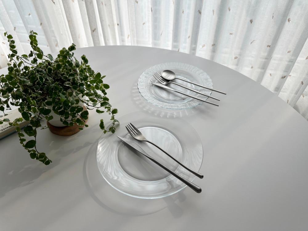 [NOPL] 듀라렉스 강화 유리 원형 접시 프릴 접시