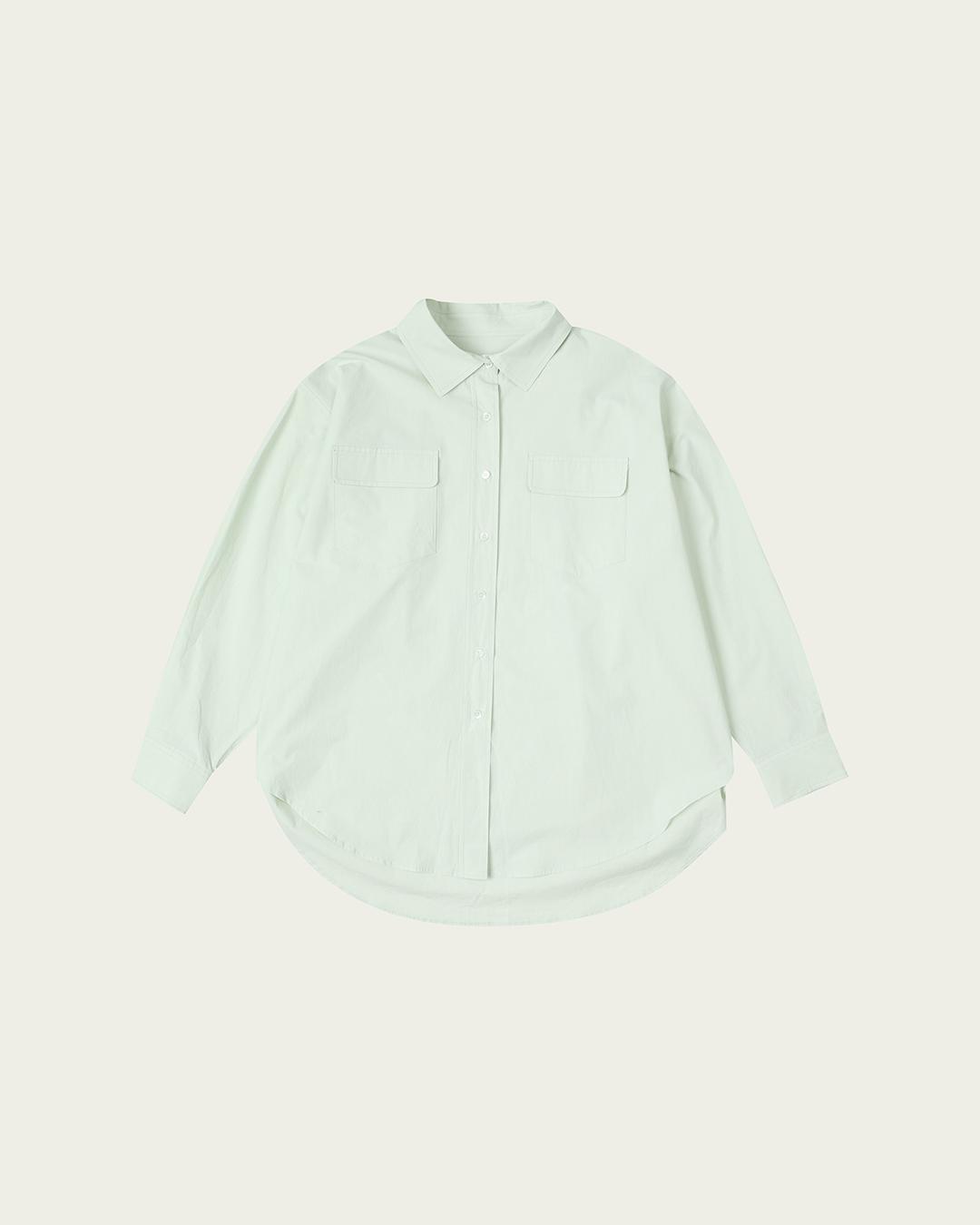 Lily Pocket Shirt - Mint