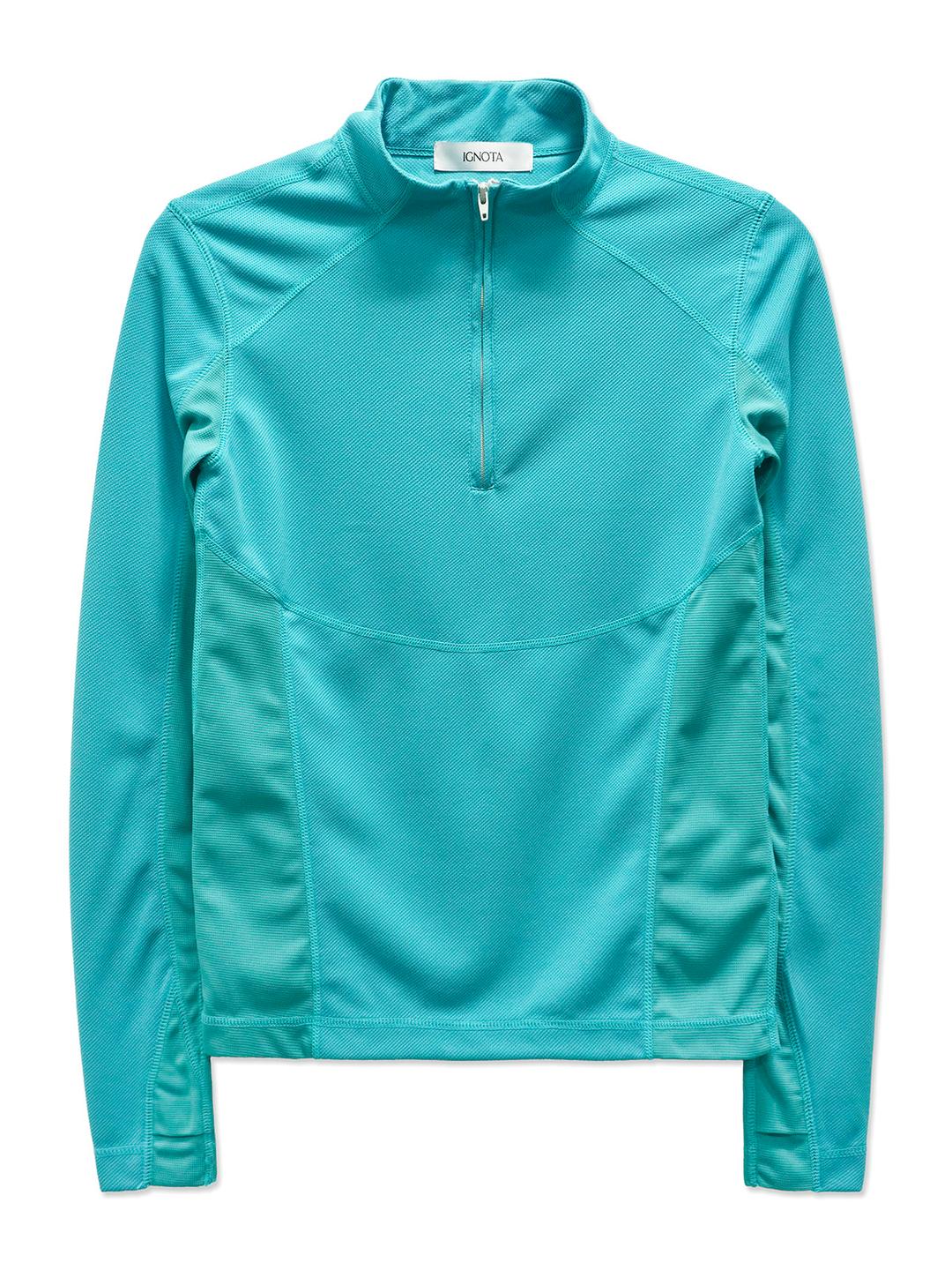 CORE:13 HALF-ZIP TOP (TURQUOISE)