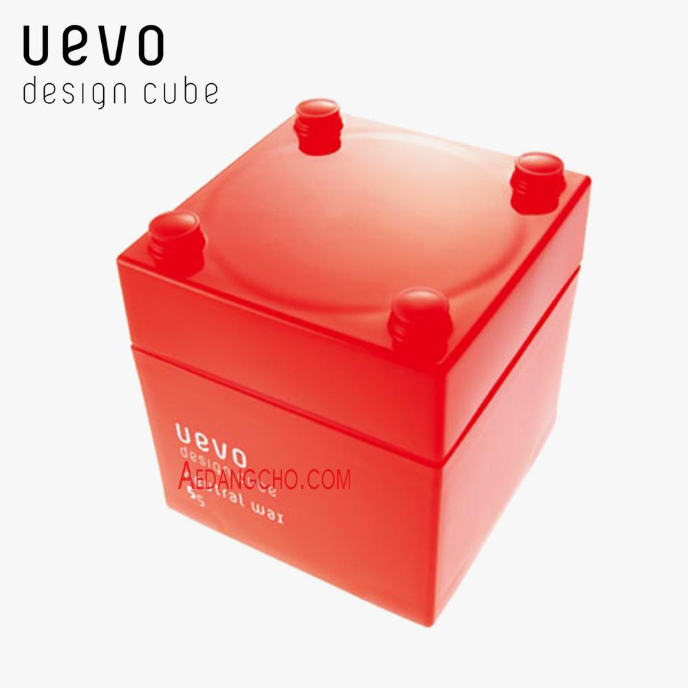 데미 정품 우에보 디자인 큐브 왁스 뉴트럴 왁스 80g uevo 헤어왁스 DEMI