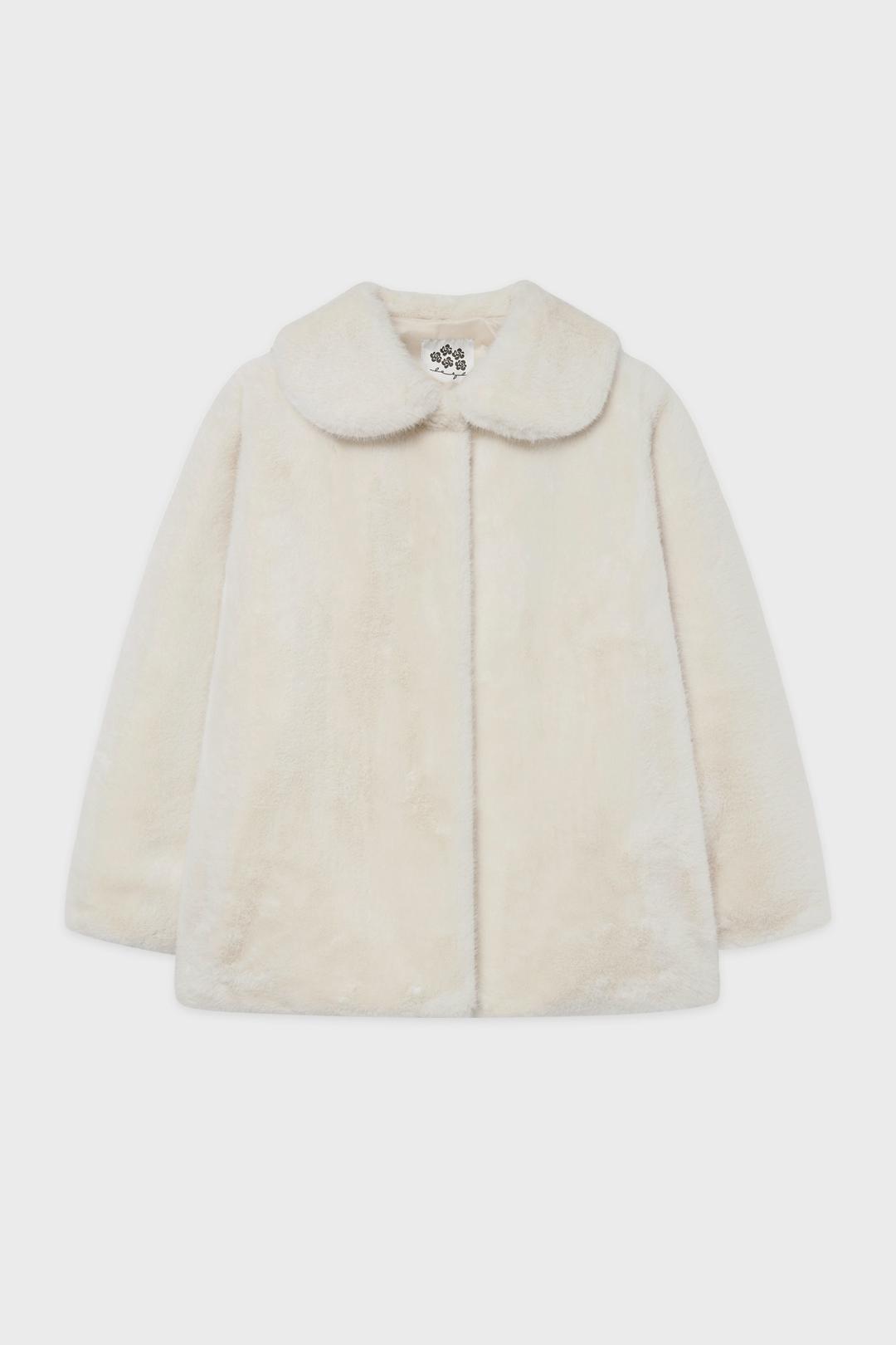SN Half Fur Coat (Ivory)