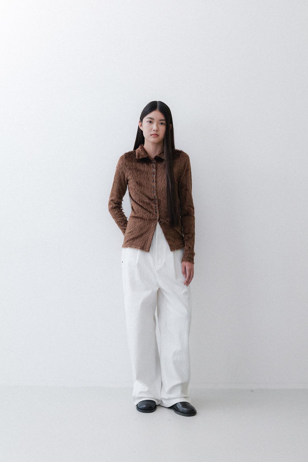 [EXCLUSIVE] STITCHED DENIM - PEACHED IVORY